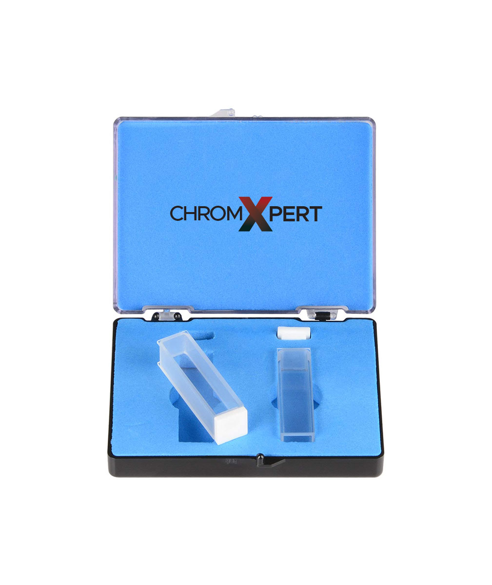 ChromXpert Kuvars Spektrofotometre Küveti - Makro 3,5 mL